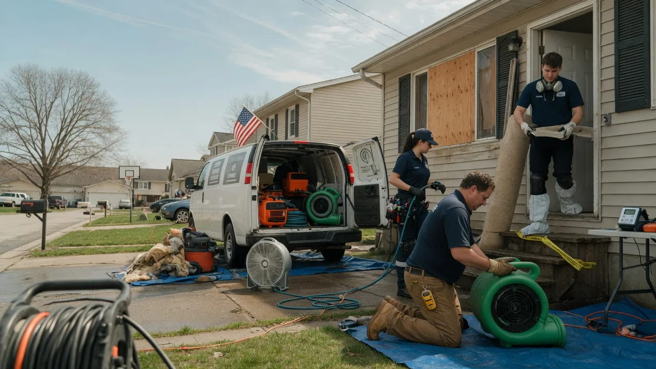 Water Damage Restoration in Rocklake, ND near me